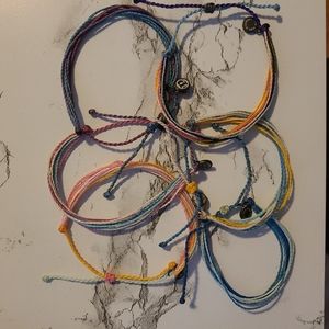Pura vida bracelets (set of 6)